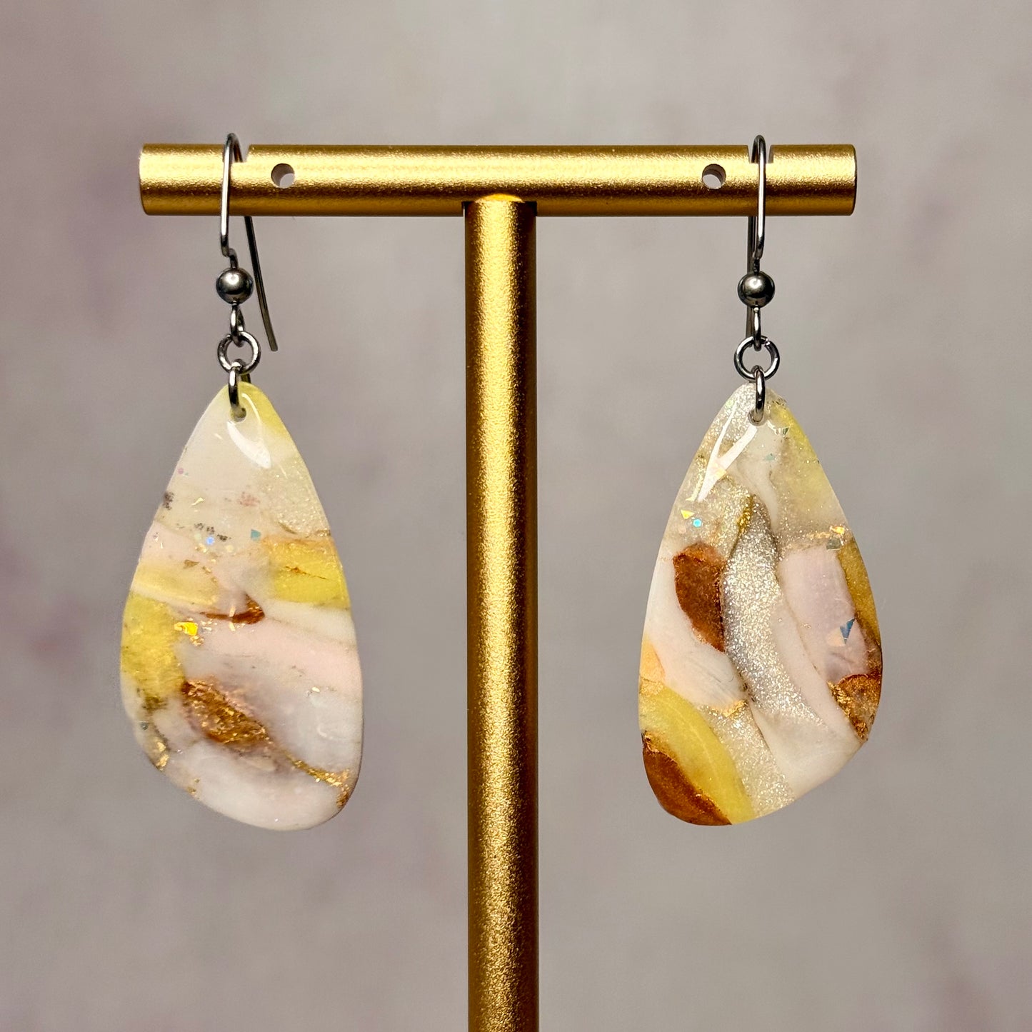 Honey Agate Earrings #13