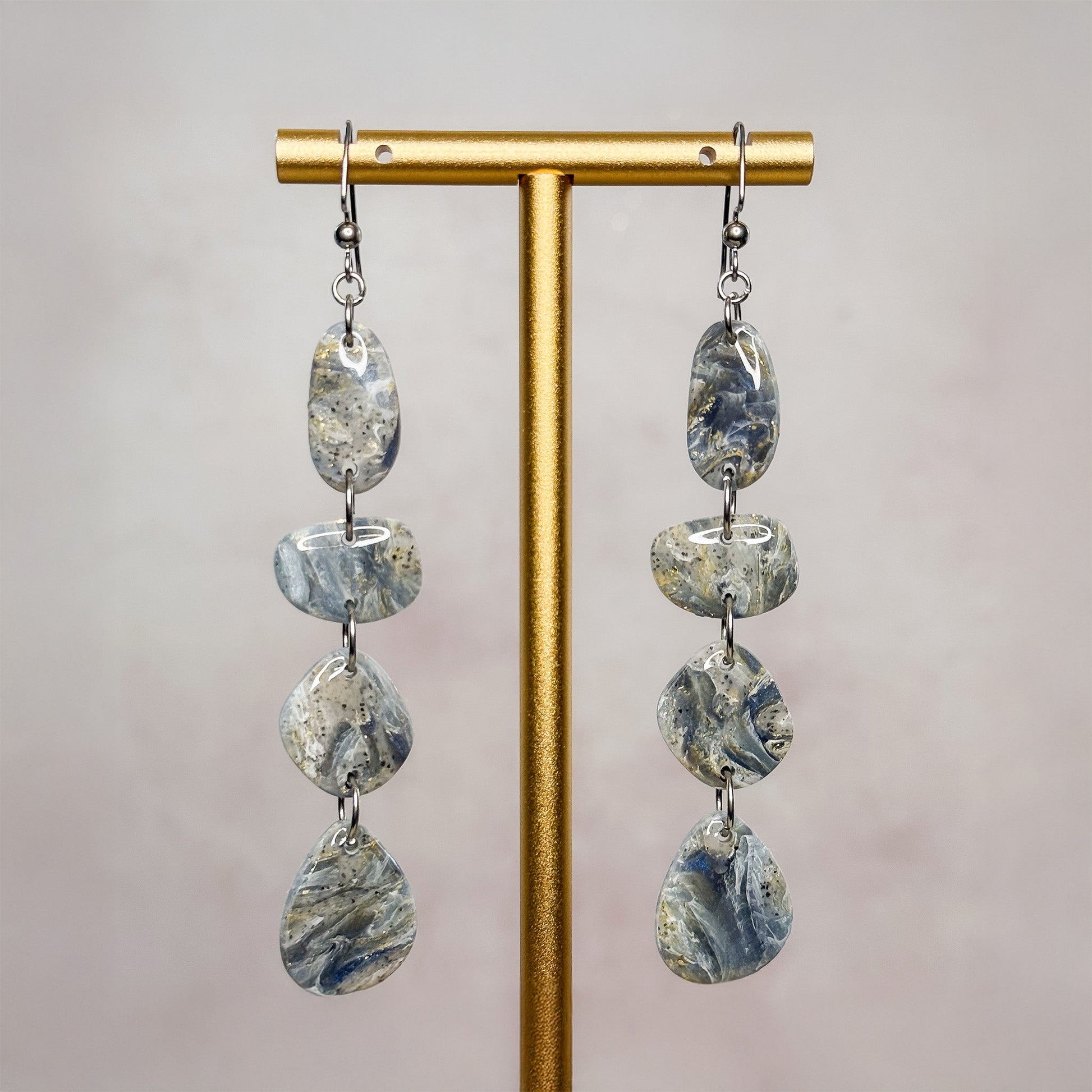 BlueCrag Clay Dangle Earrings 4 - Gather Your Bones