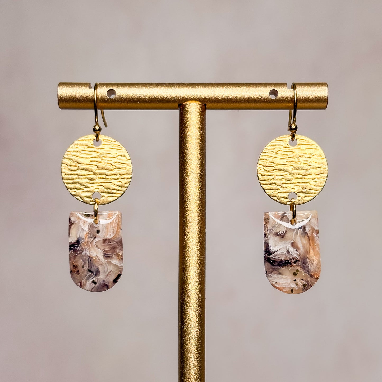 Caramel Quartz Earrings 9
