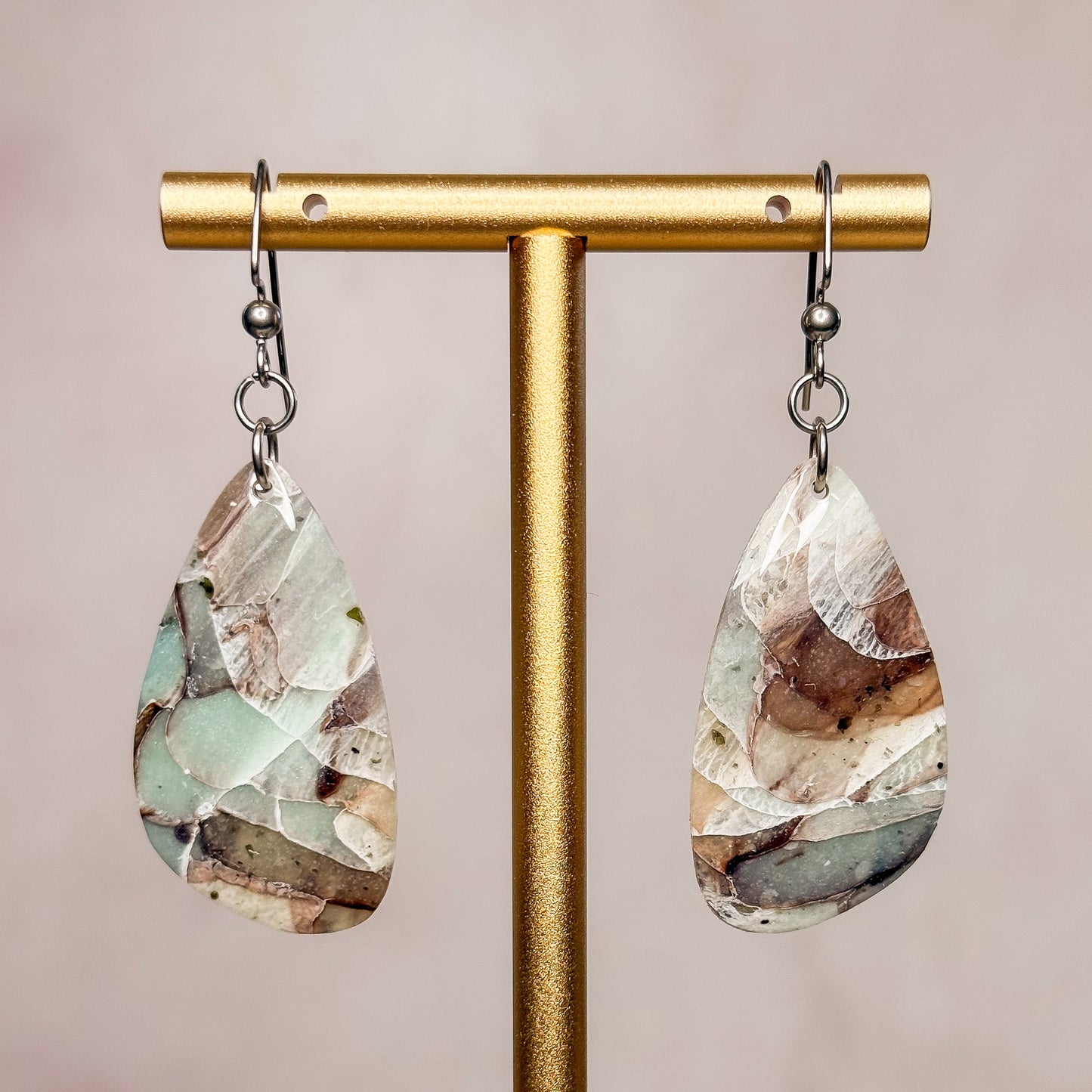 Coastline Earrings 5 - Gather Your Bones