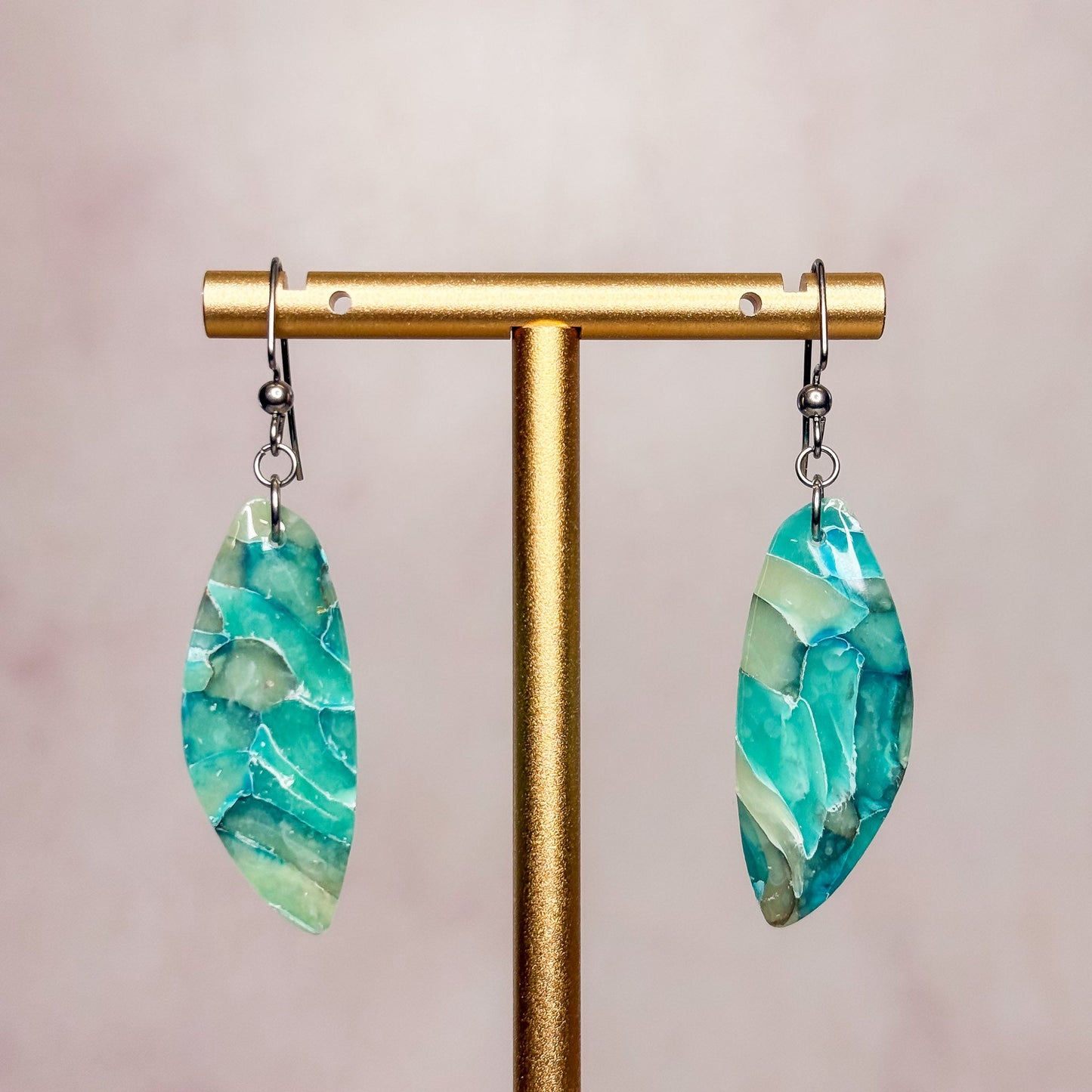 Glacier Stone Earrings 6 - Gather Your Bones
