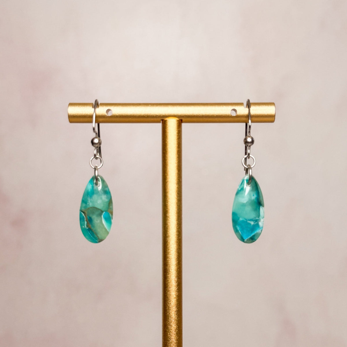Glacier Stone Earrings 8 - Gather Your Bones