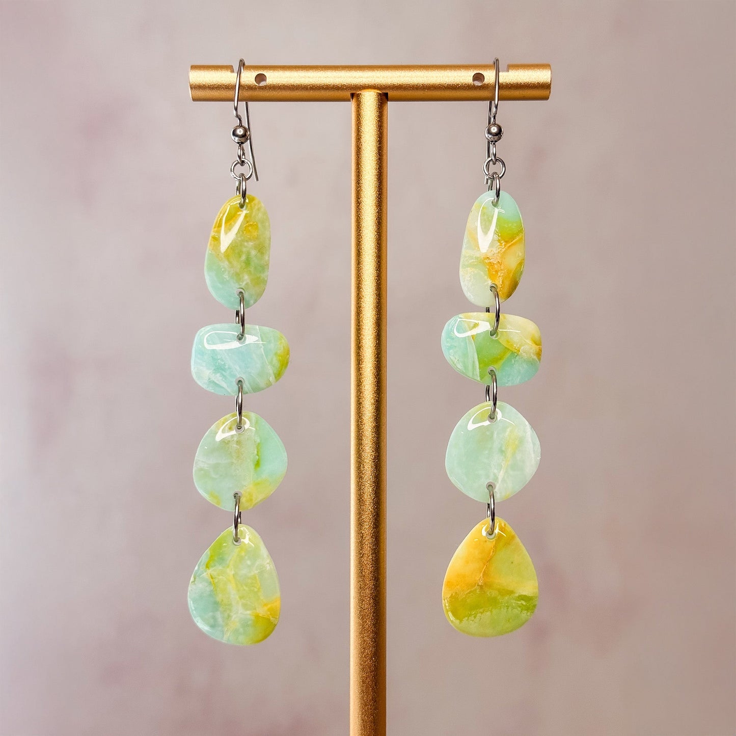 Marinite Dangle Earrings 11 - Gather Your Bones