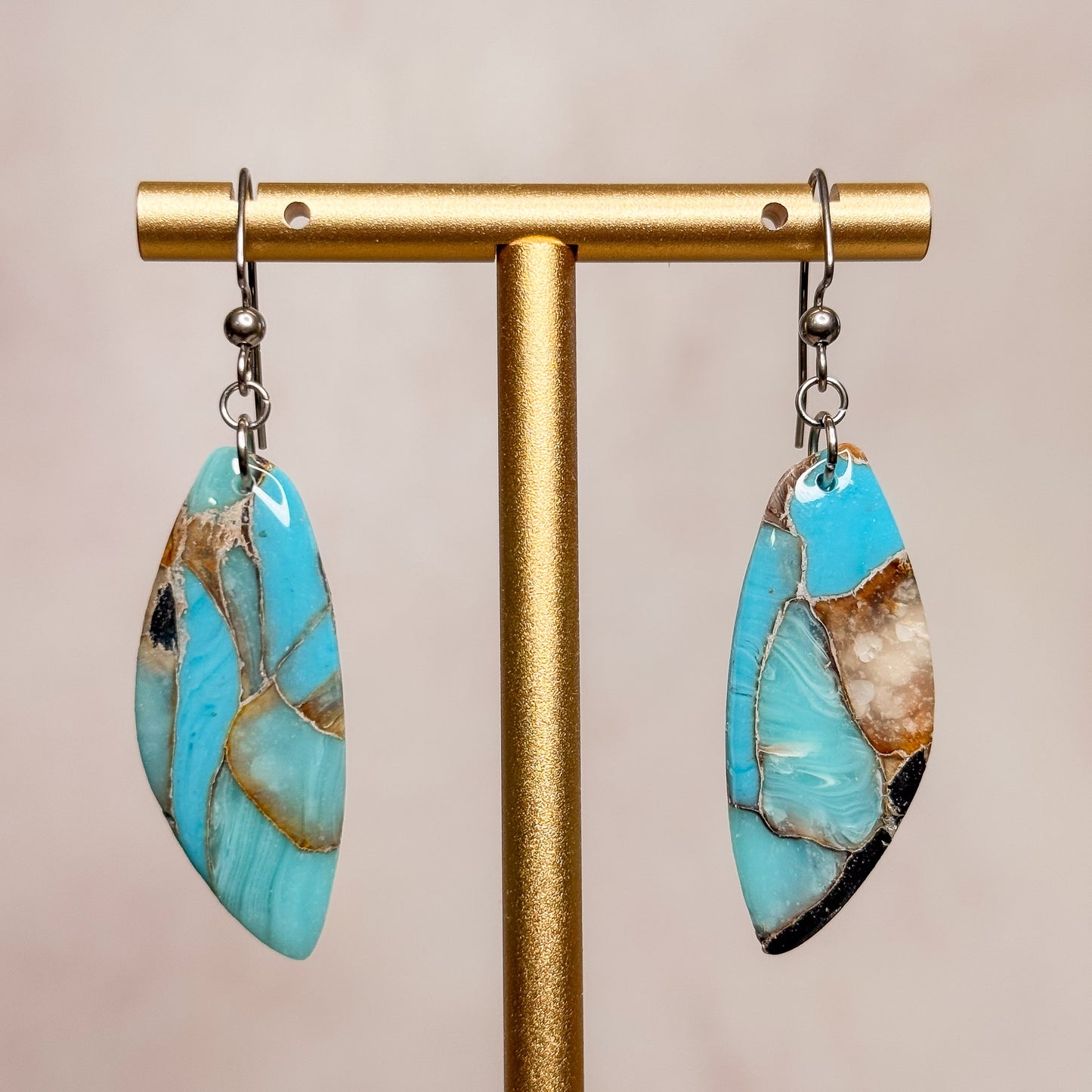 Turquoise Strata Earrings 5