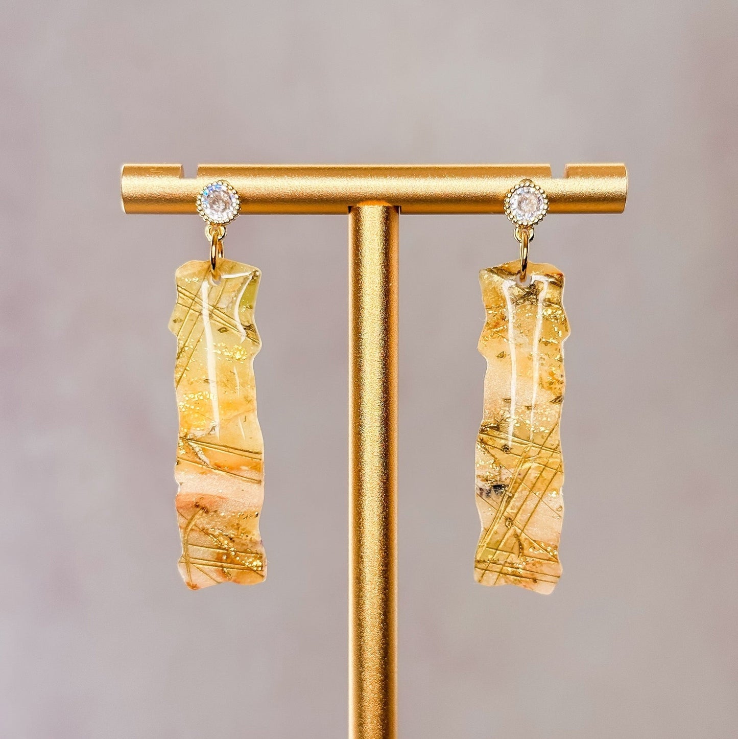 Rutilia Dangle Earrings 11 - Gather Your Bones