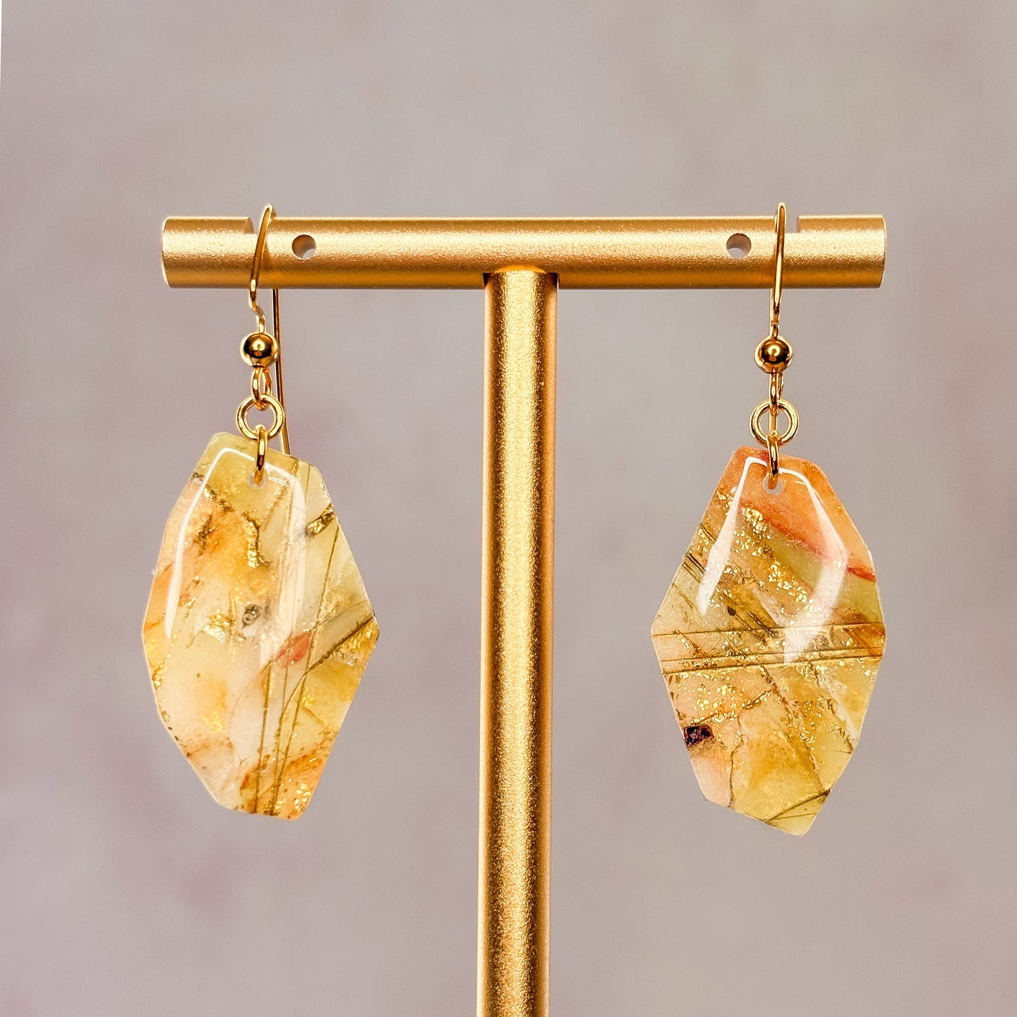Rutilia Dangle Earrings 14 - Gather Your Bones