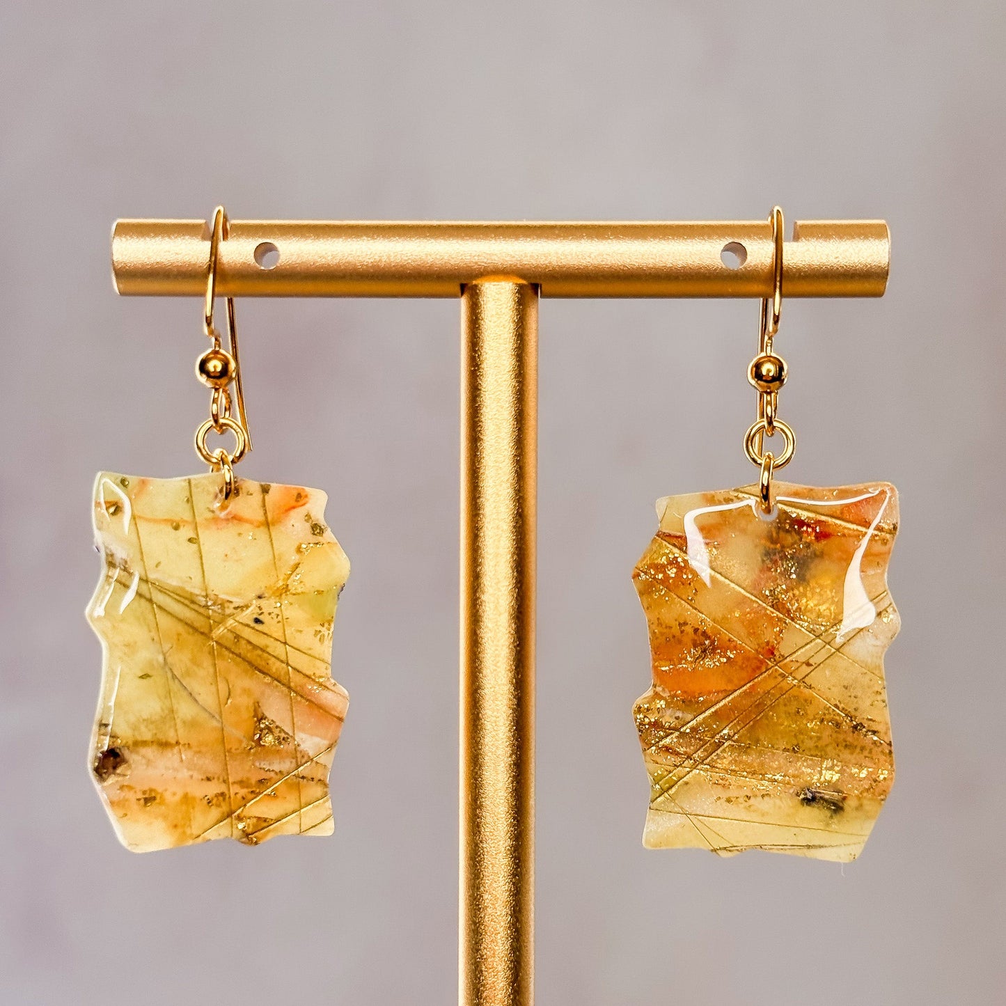 Rutilia Dangle Earrings 7 - Gather Your Bones