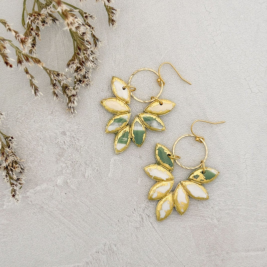 Sagevein Clay Dangle Earrings 2 - Gather Your Bones