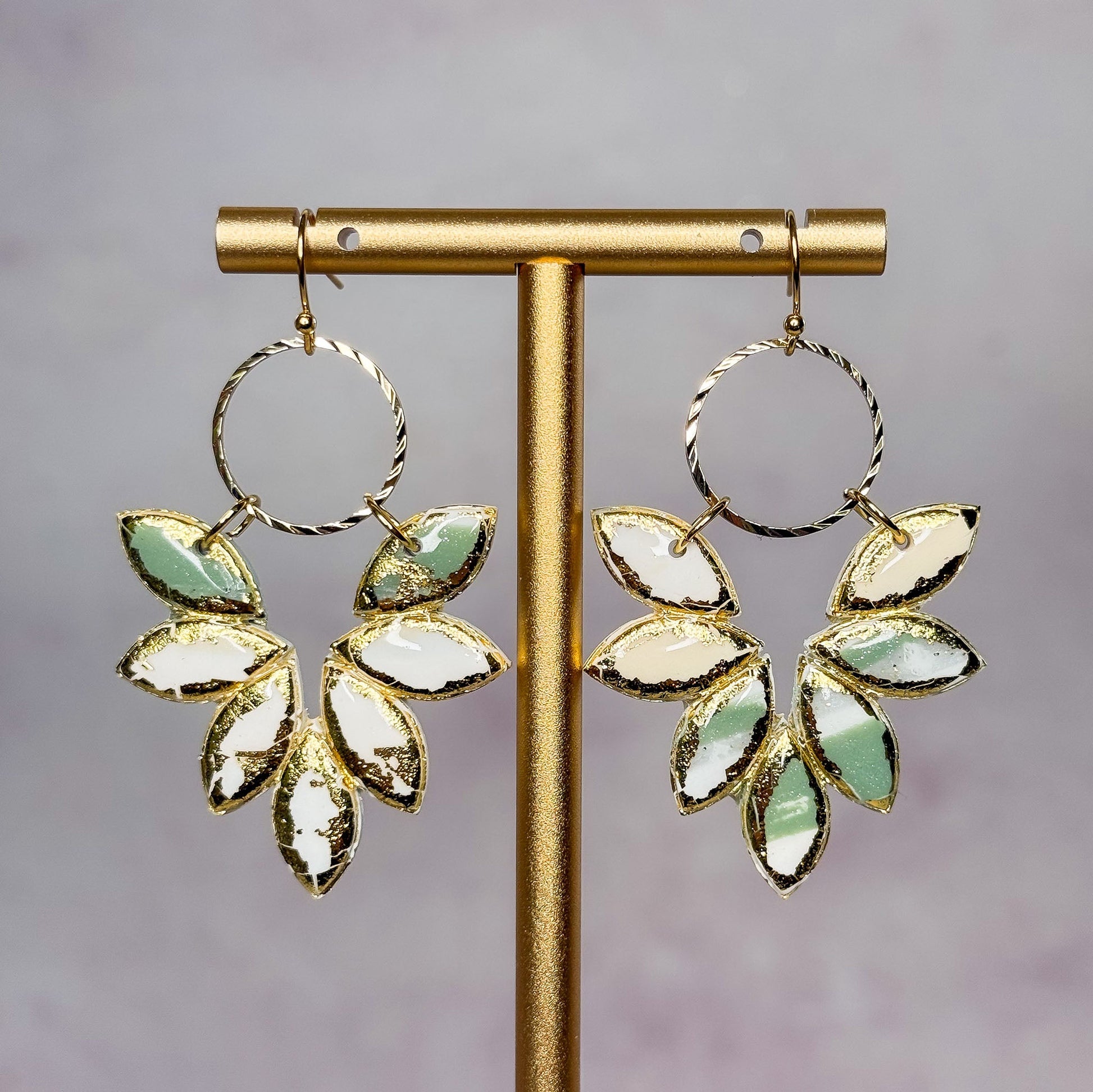 Sagevein Clay Dangle Earrings 2 - Gather Your Bones