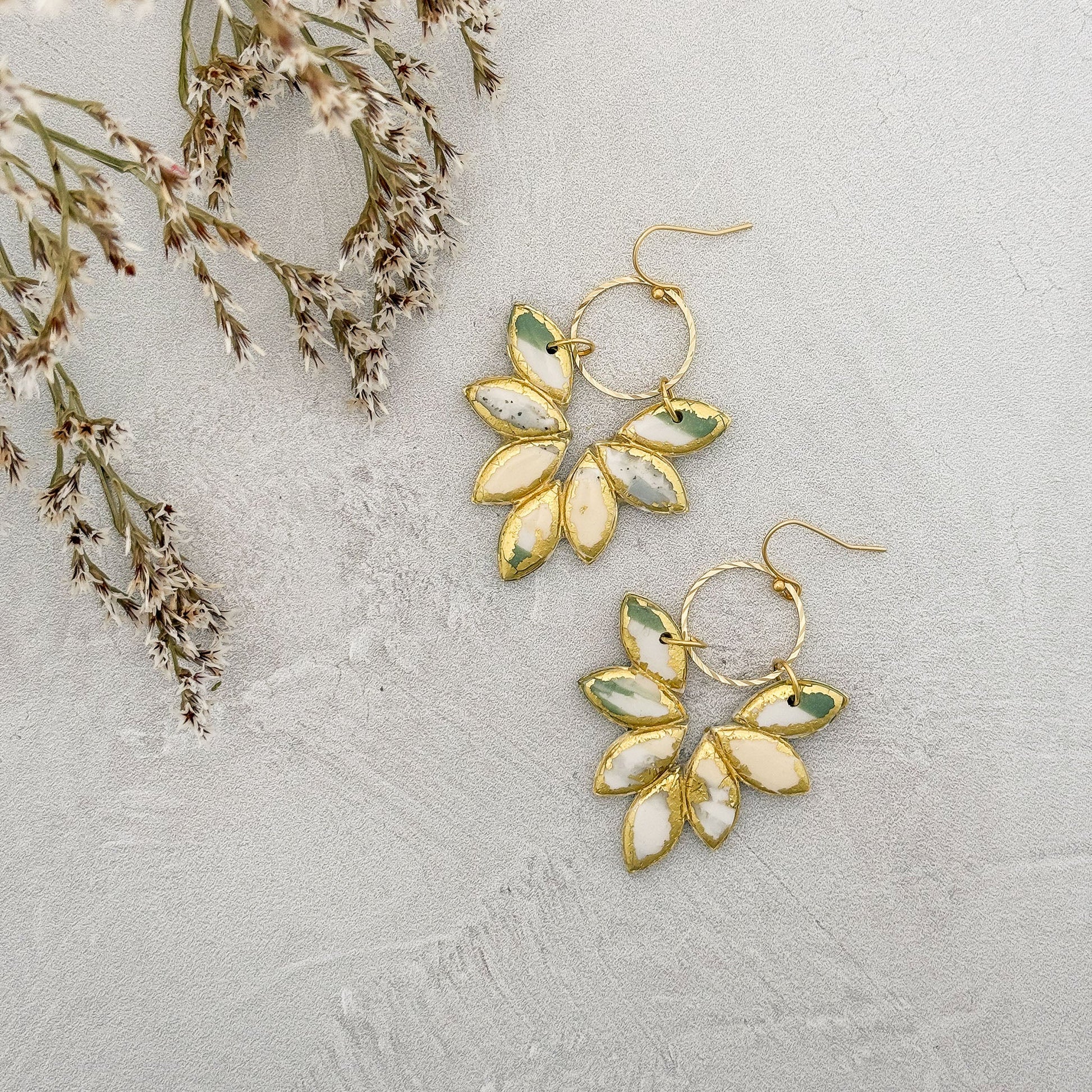 Sagevein Clay Dangle Earrings 5 - Gather Your Bones