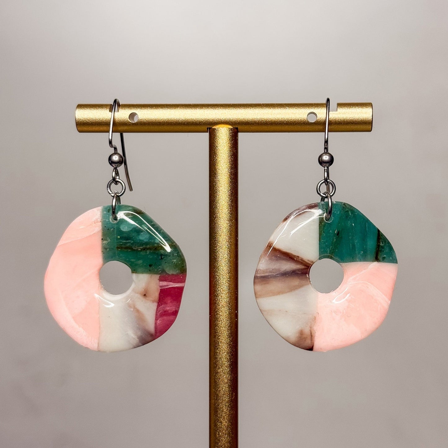 Sherbet Swirl Earrings 15 - Gather Your Bones