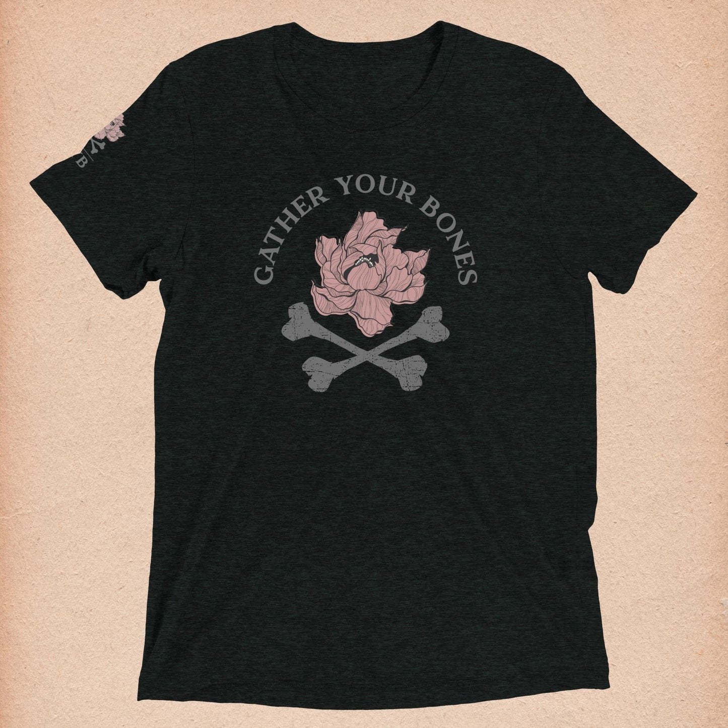 Short sleeve t-shirt - Gather Your Bones