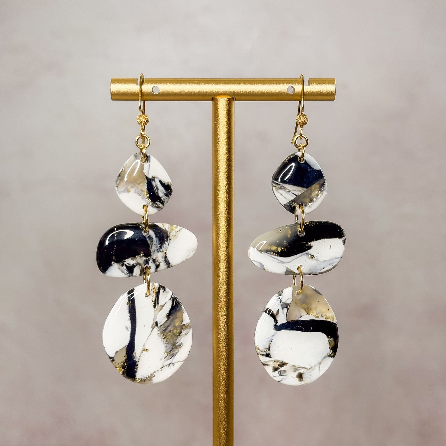 Smoke & Mirror Dangle Earrings 4 - Gather Your Bones