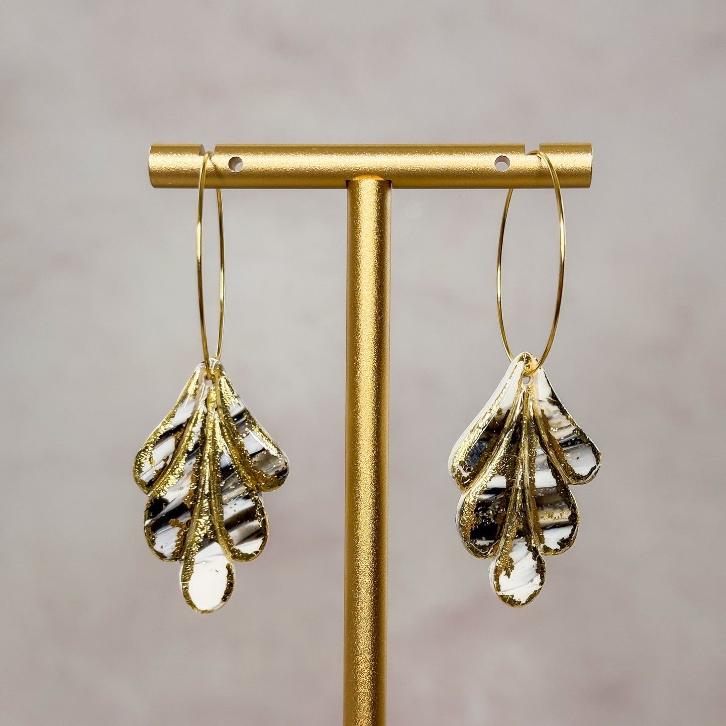 Smoke & Mirror Hoop Earrings 14 - Gather Your Bones