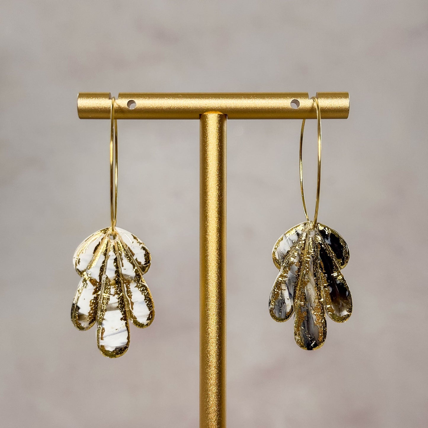 Smoke & Mirror Hoop Earrings 15 - Gather Your Bones