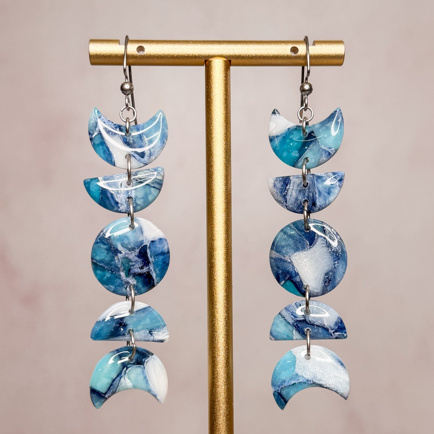 Tidal Moon Earrings 2