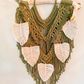 Axis Deer Antler Macrame Wall Hanging