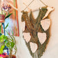 Axis Deer Antler Macrame Wall Hanging