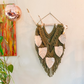 Axis Deer Antler Macrame Wall Hanging