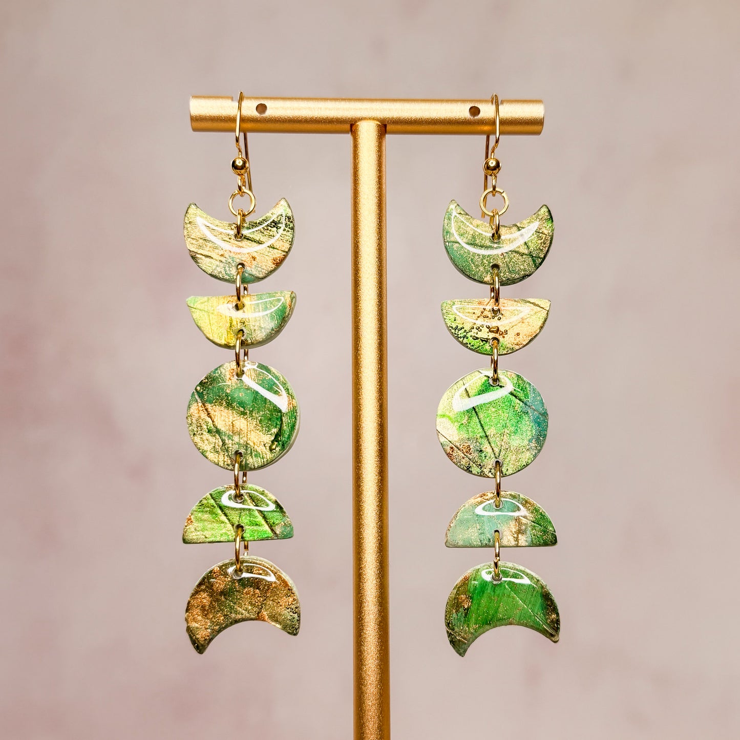Mosslight Dangle Earrings #1