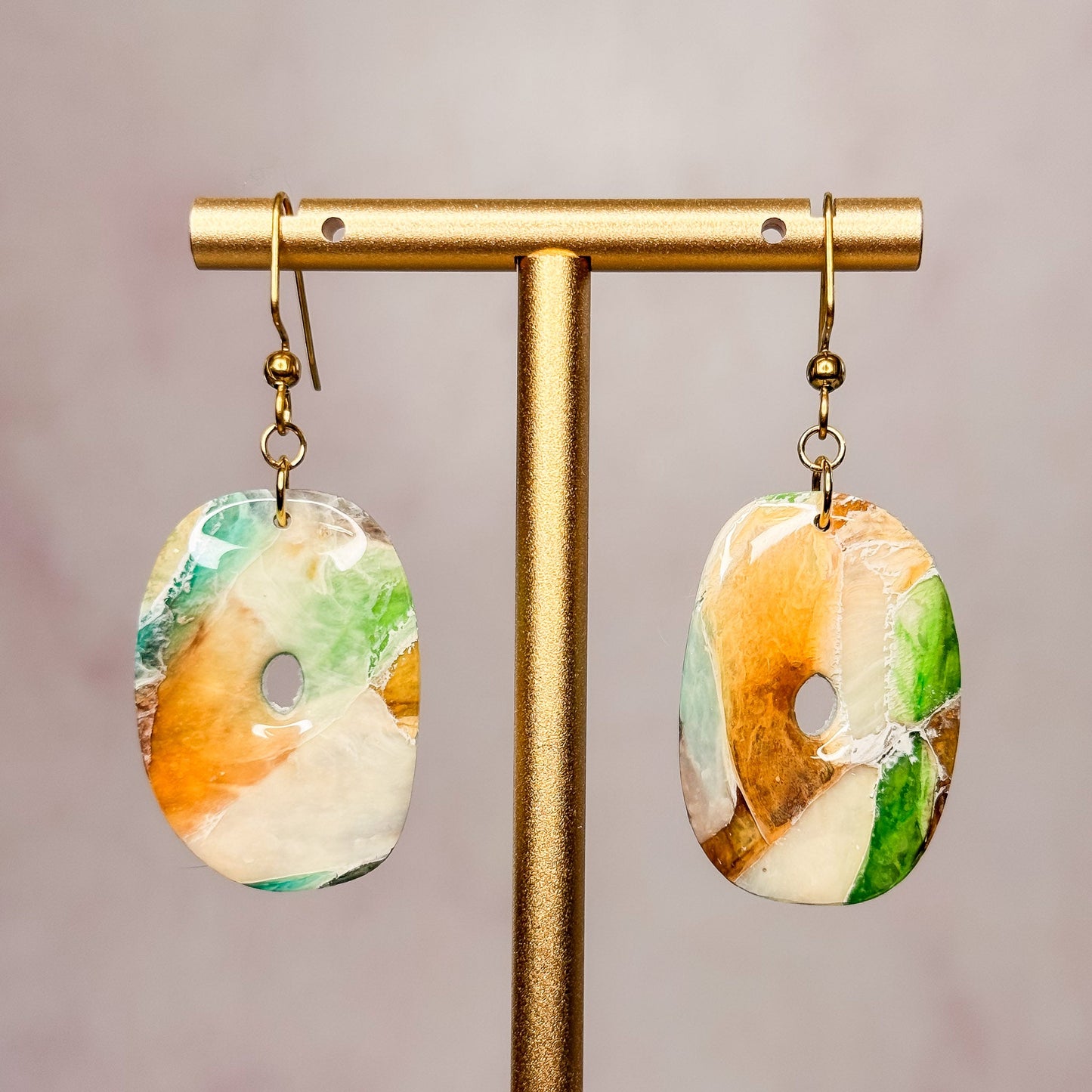 Autumn Jasper Earrings 4 - Gather Your Bones