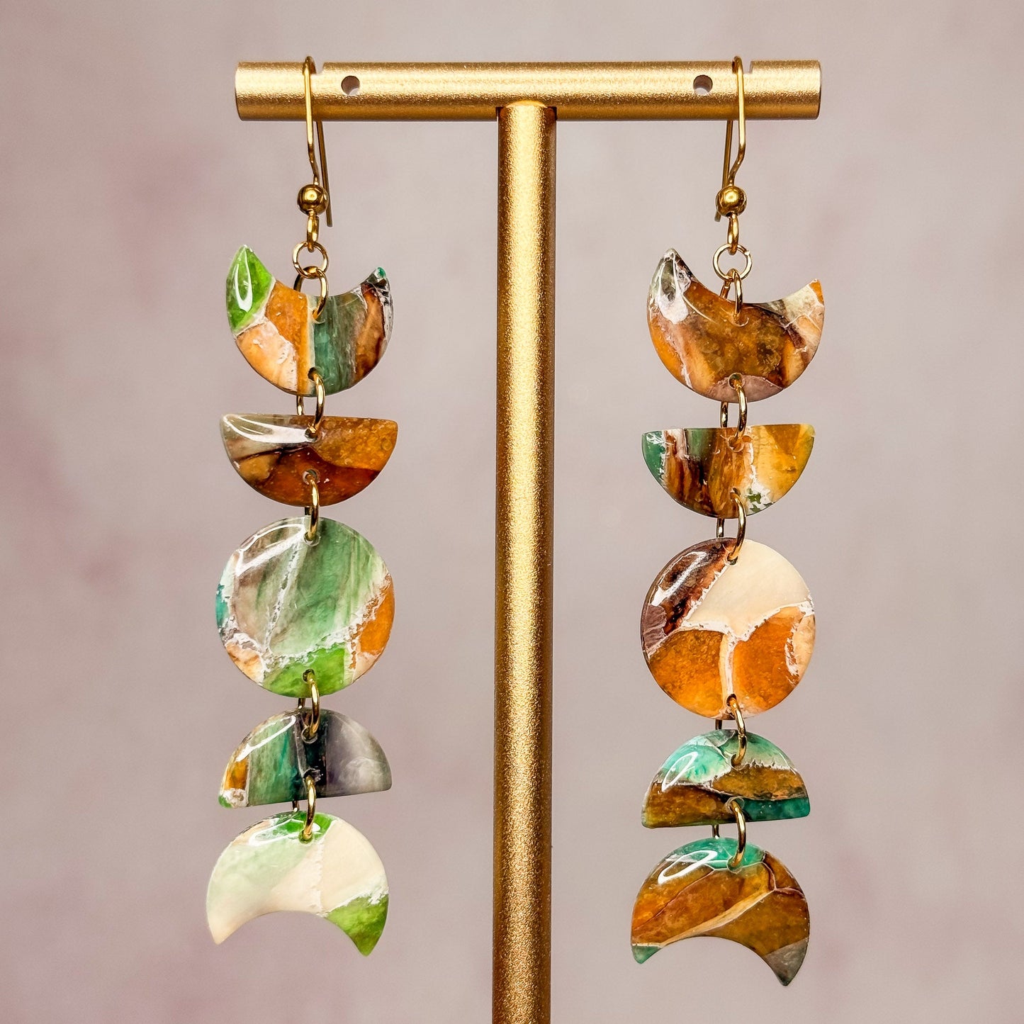 Autumn Jasper Earrings 5 - Gather Your Bones