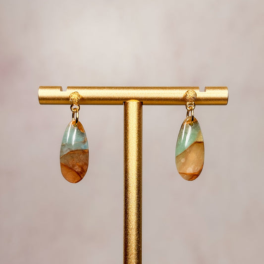Autumn Jasper Earrings 6 - Gather Your Bones