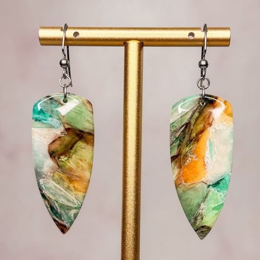 Autumn Jasper Earrings 7 - Gather Your Bones