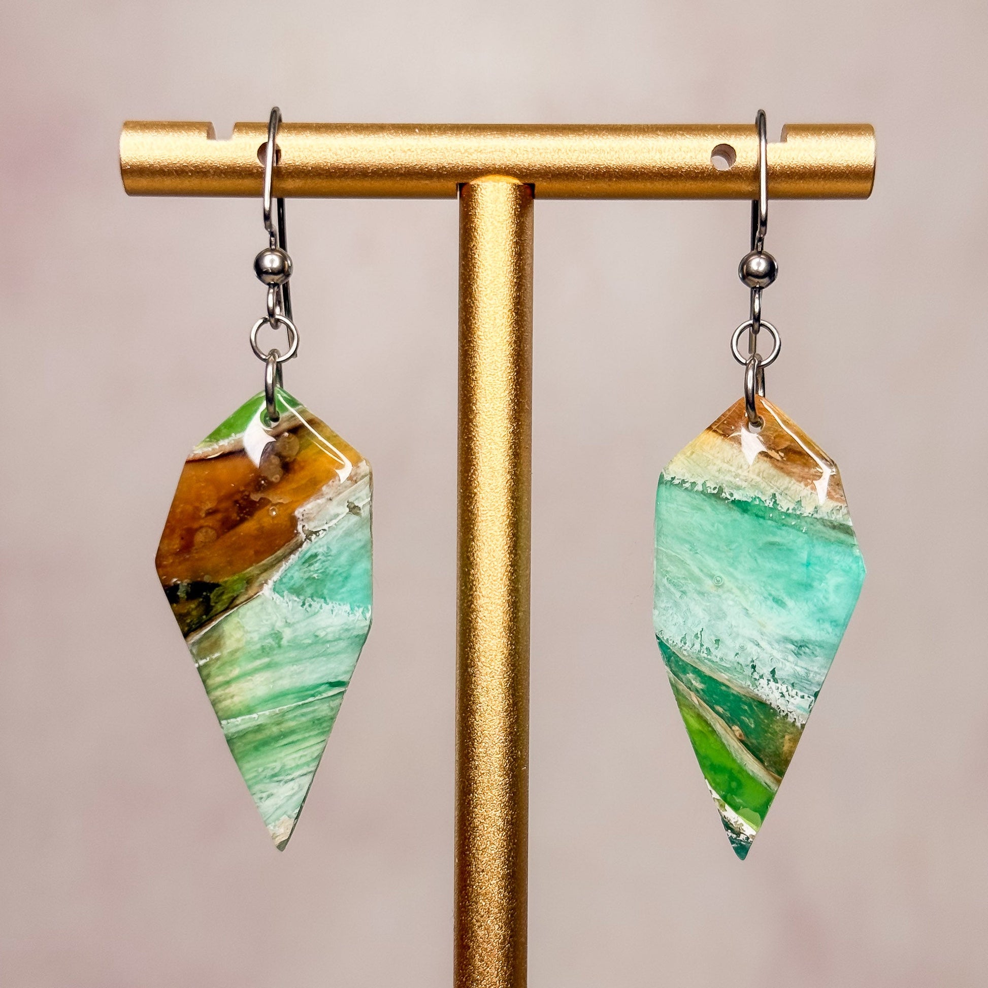 Autumn Jasper Earrings 8 - Gather Your Bones