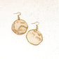 Ball Python Snake Shed Resin Earrings #3 - Gather Your Bones