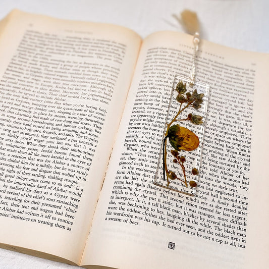 Botanical Bookmark #26 - Gather Your Bones