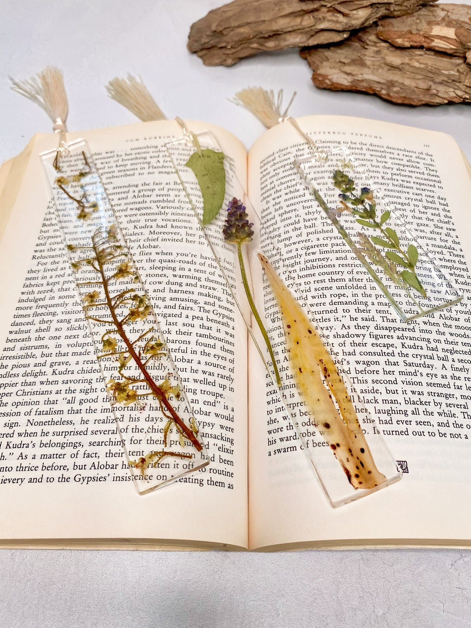 Botanical Bookmark #9 - Gather Your Bones