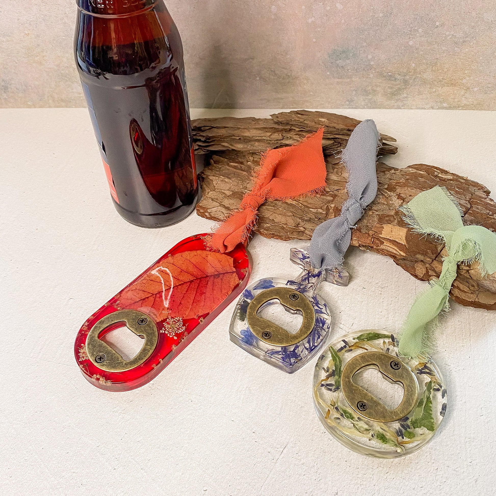 Botanical Bottle Opener #11 - Gather Your Bones