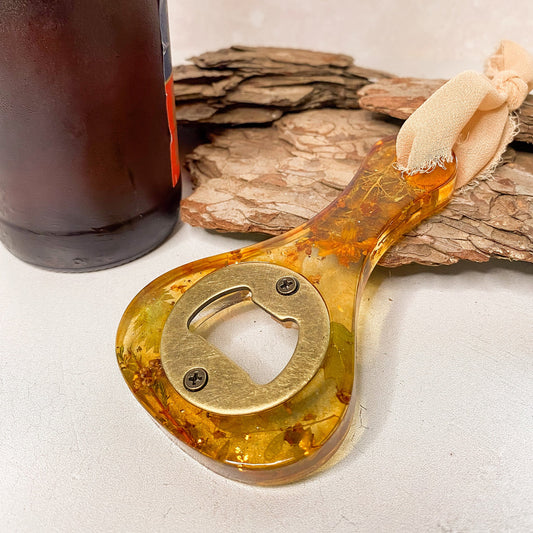 Botanical Bottle Opener #5 - Gather Your Bones