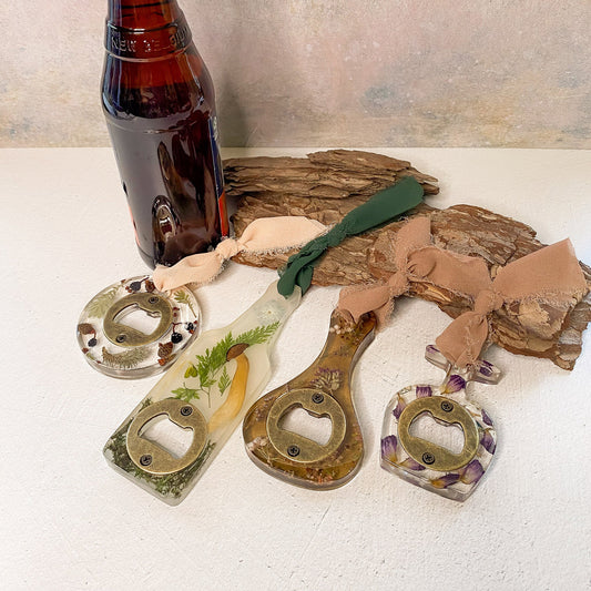 Botanical Bottle Opener #8 - Gather Your Bones