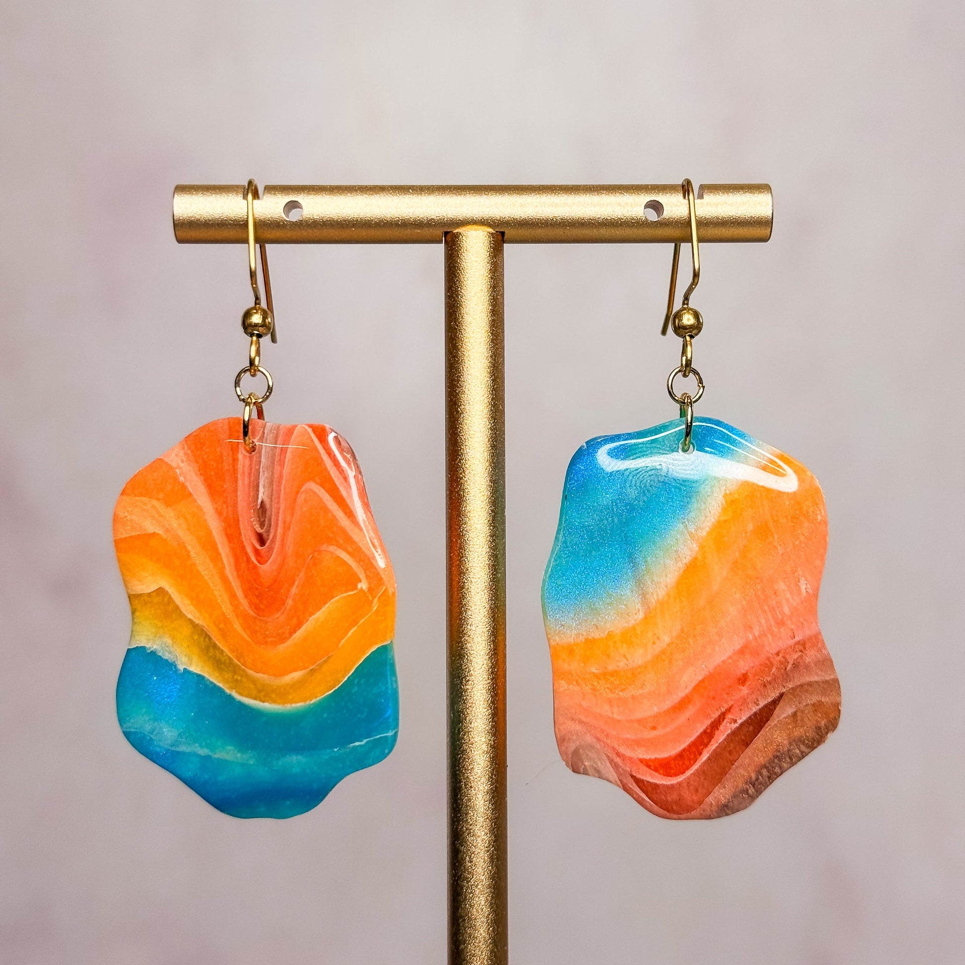 Canyon Glow Earrings 1 - Gather Your Bones