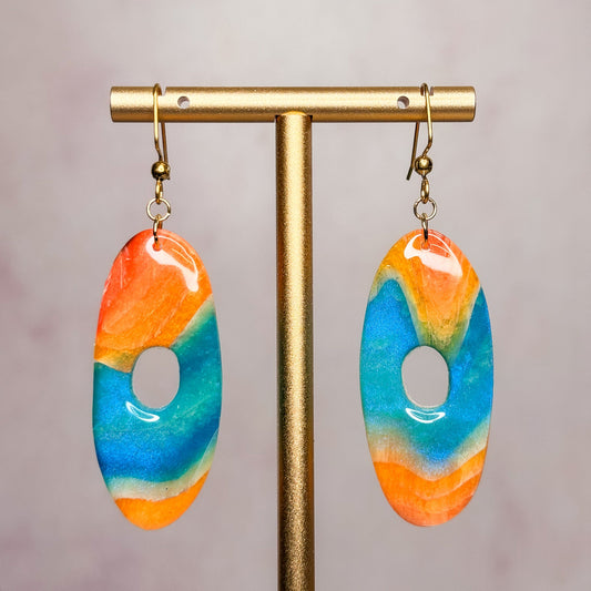 Canyon Glow Earrings 2 - Gather Your Bones