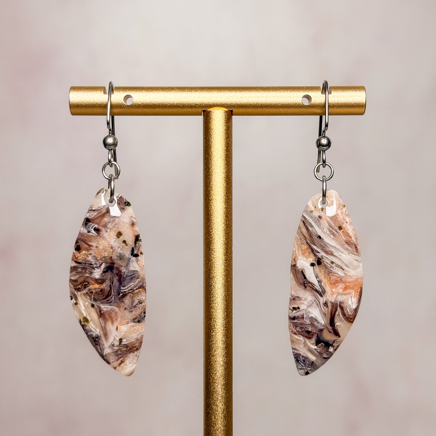 Caramel Quartz Earrings 7