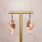 Caramel Quartz Earrings 1 - Gather Your Bones