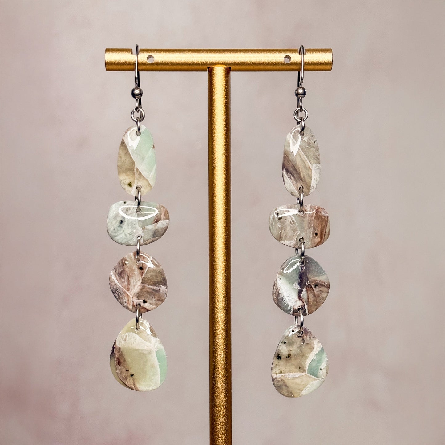 Coastline Earrings 2 - Gather Your Bones