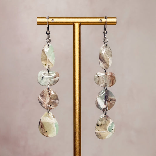 Coastline Earrings 2 - Gather Your Bones