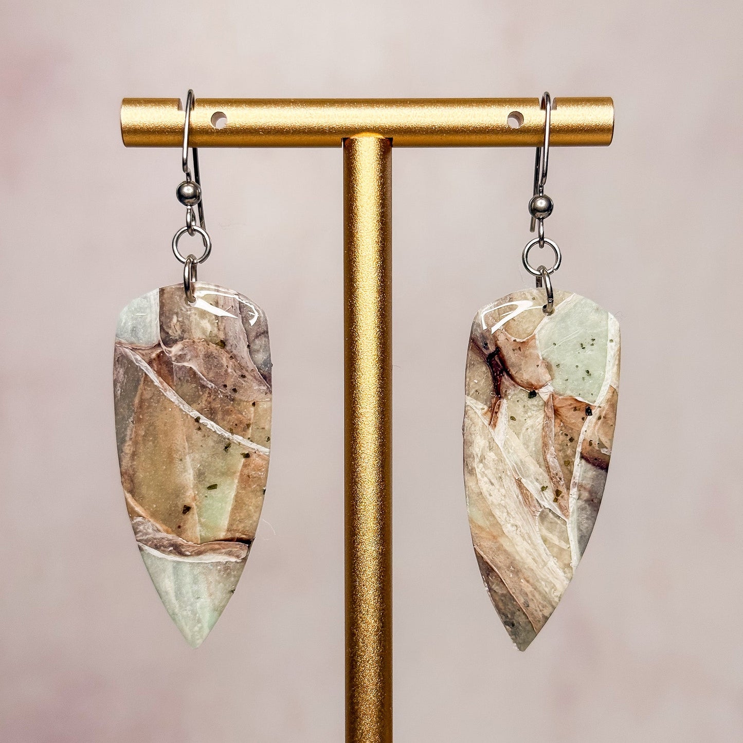 Coastline Earrings 4 - Gather Your Bones