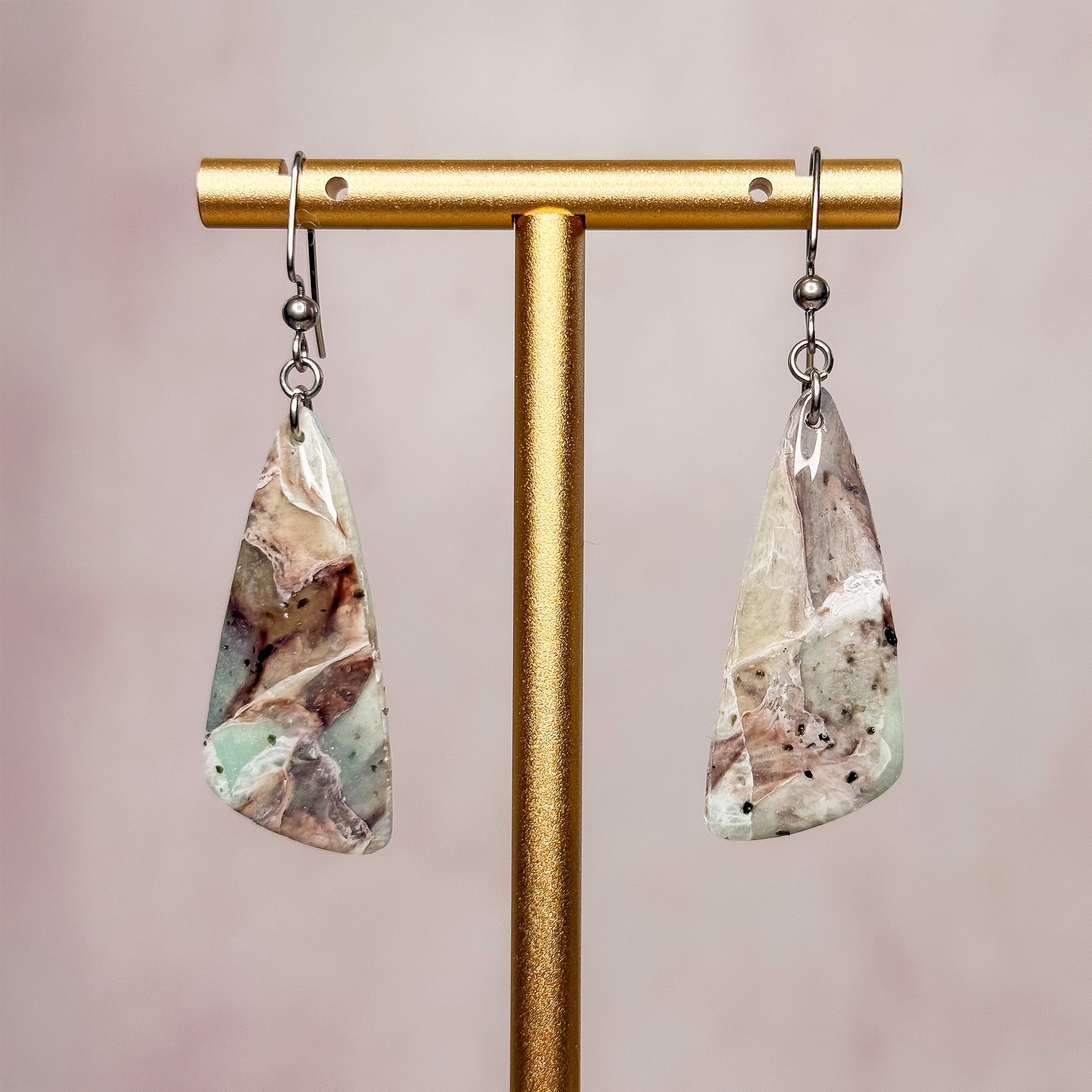 Coastline Earrings 9 - Gather Your Bones