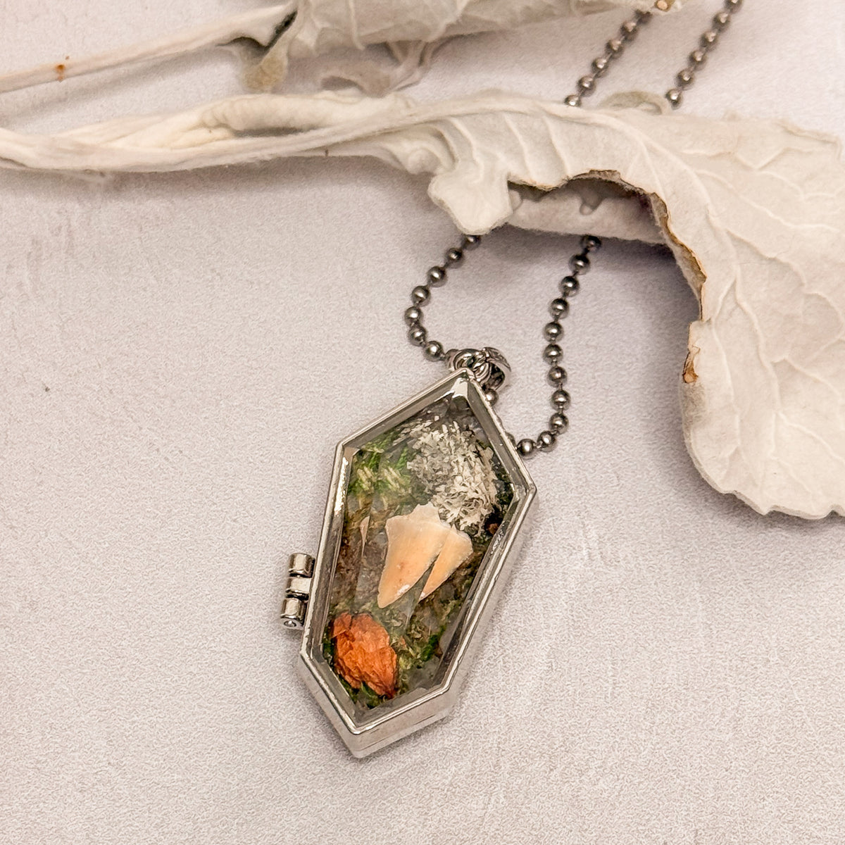 Coffin Oddities Locket Necklace