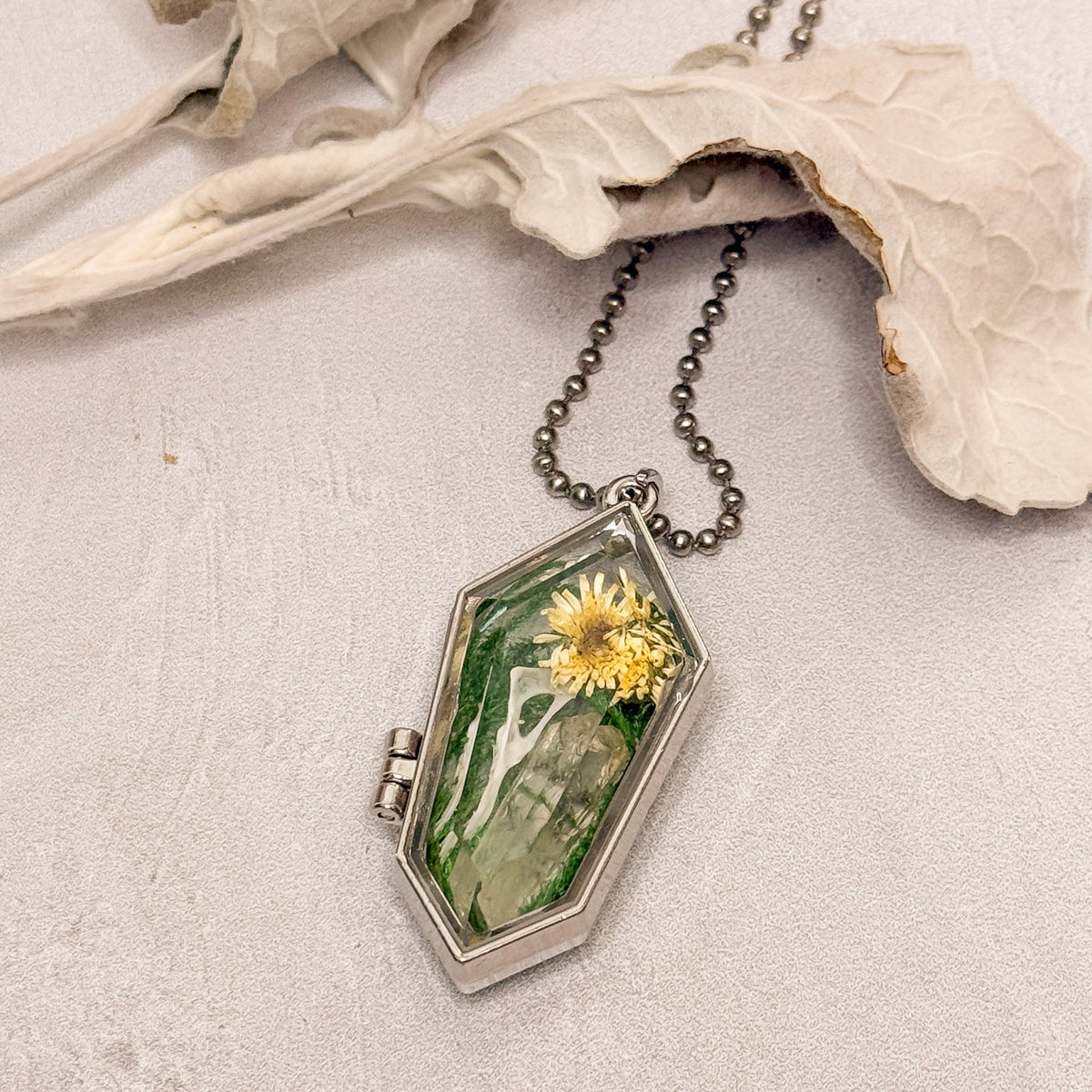 Coffin Oddities Locket Necklace