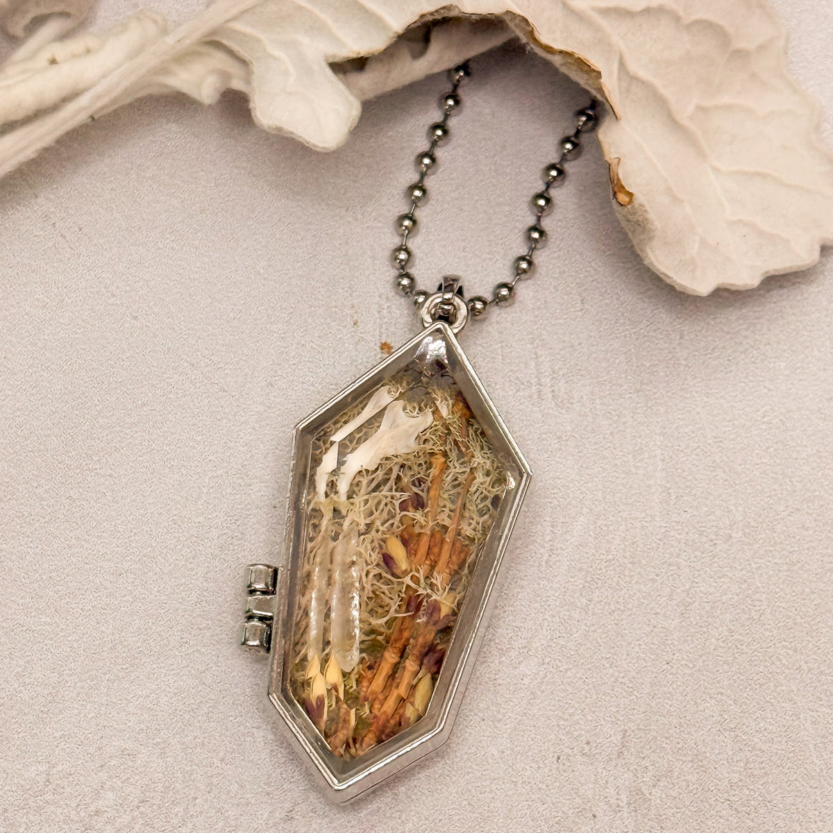 Coffin Oddities Locket Necklace
