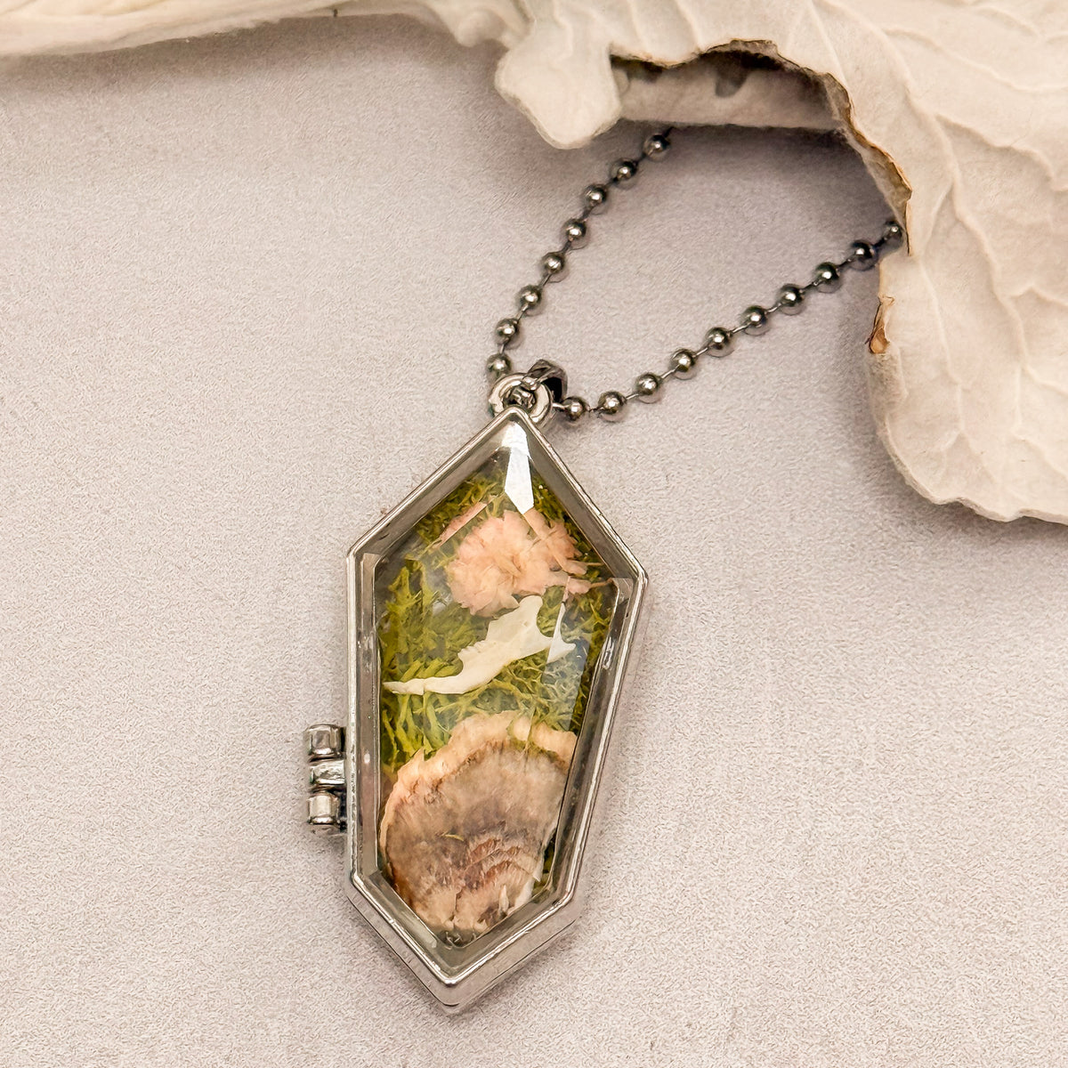 Coffin Oddities Locket Necklace