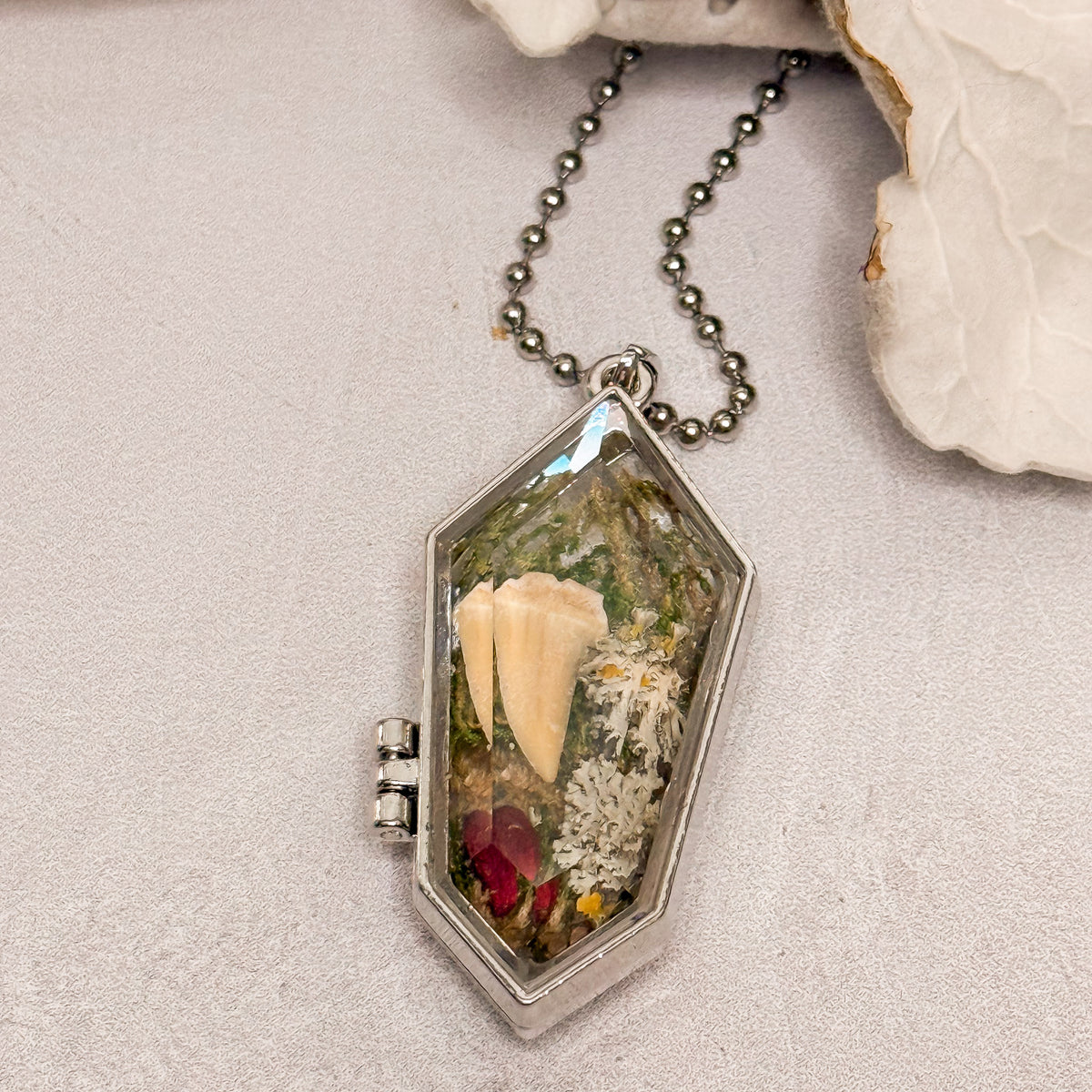 Coffin Oddities Locket Necklace