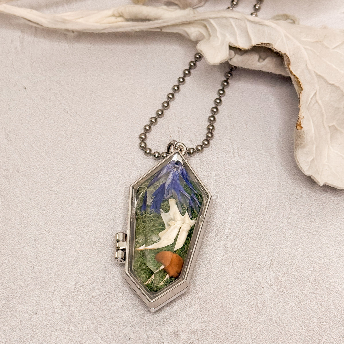 Coffin Oddities Locket Necklace