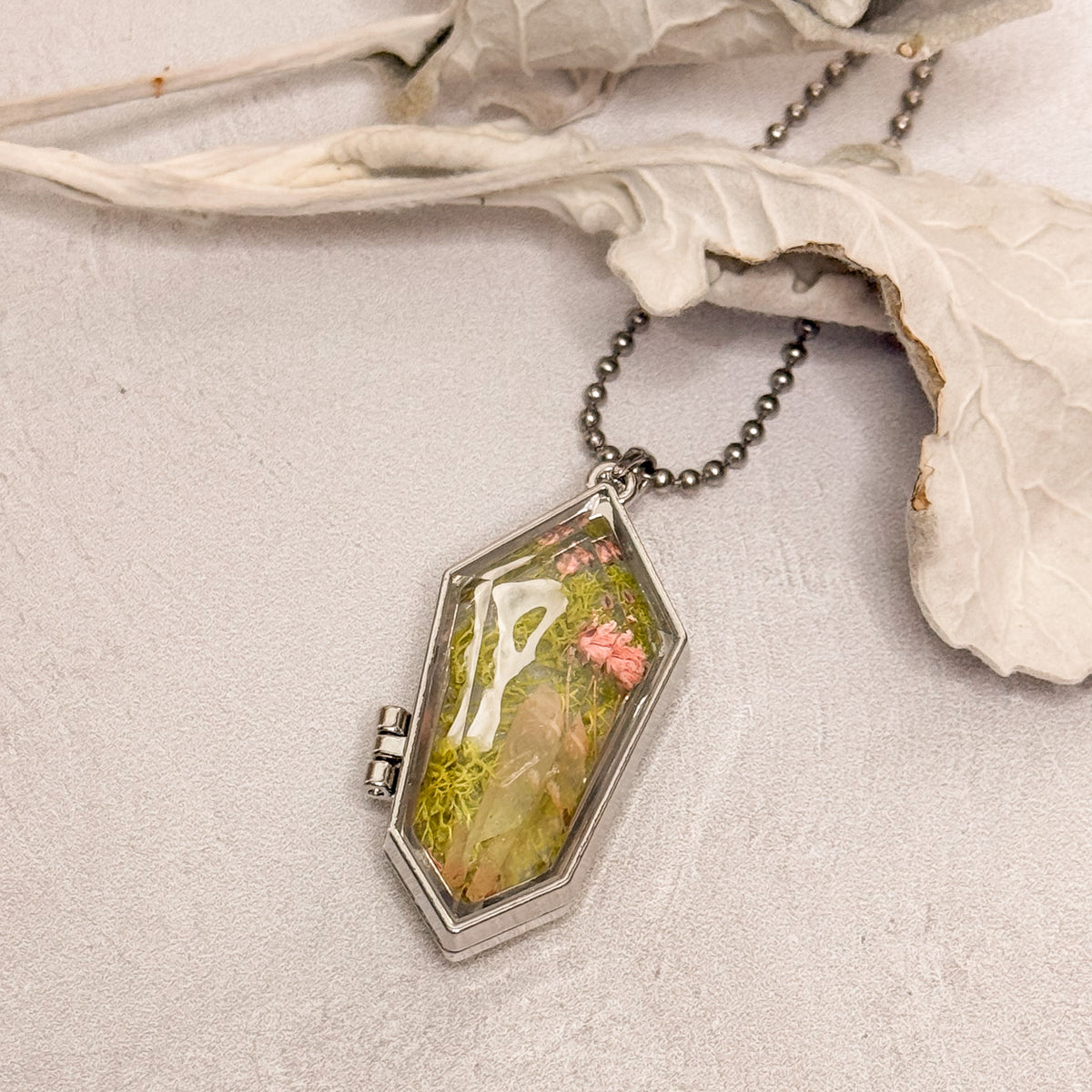 Coffin Oddities Locket Necklace